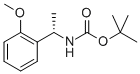 TERT-BUTYL [(1S)-1-(2-METHOXYPHENYL)ETHYL]CARBAMATE CAS#: 701939-01-7