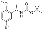 TERT-BUTYL [(1S)-1-(5-BROMO-2-METHOXYPHENYL)ETHYL]CARBAMATE CAS#: 701939-03-9