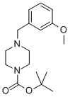 TERT-BUTYL 4-(3-METHOXYBENZYL)PIPERAZINE-1-CARBOXYLATE CAS#: 77278-57-0