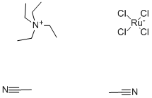 TETRAETHYLAMMONIUM BIS(ACETONITRILE)TETRACHLORORUTHENATE(III) CAS#: 74077-58-0