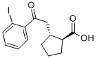 TRANS-2-[2-(2-IODOPHENYL)-2-OXOETHYL]CYCLOPENTANE-1-CARBOXYLIC ACID CAS#: 733740-70-0