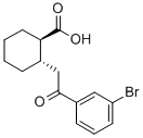 TRANS-2-[2-(3-BROMOPHENYL)-2-OXOETHYL]CYCLOHEXANE-1-CARBOXYLIC ACID CAS#: 735274-85-8