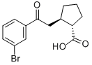 TRANS-2-[2-(3-BROMOPHENYL)-2-OXOETHYL]CYCLOPENTANE-1-CARBOXYLIC ACID CAS#: 733740-61-9