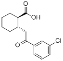 TRANS-2-[2-(3-CHLOROPHENYL)-2-OXOETHYL]CYCLOHEXANE-1-CARBOXYLIC ACID CAS#: 735274-89-2