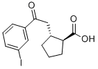 TRANS-2-[2-(3-IODOPHENYL)-2-OXOETHYL]CYCLOPENTANE-1-CARBOXYLIC ACID CAS#: 733740-71-1