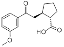 TRANS-2-[2-(3-METHOXYPHENYL)-2-OXOETHYL]CYCLOPENTANE-1-CARBOXYLIC ACID CAS#: 733740-56-2