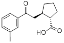 TRANS-2-[2-(3-METHYLPHENYL)-2-OXOETHYL]CYCLOPENTANE-1-CARBOXYLIC ACID CAS#: 733740-53-9
