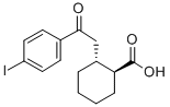 TRANS-2-[2-(4-IODOPHENYL)-2-OXOETHYL]CYCLOHEXANE-1-CARBOXYLIC ACID CAS#: 735274-97-2