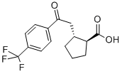 TRANS-2-[2-OXO-2-(4-TRIFLUOROMETHYLPHENYL)ETHYL]CYCLOPENTANE-1-CARBOXYLIC ACID CAS#: 733740-75-5