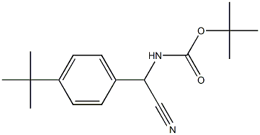 Tert-Butyl N-[(4-Tert-Butylphenyl)(Cyano)Methyl]Carbamate CAS#: 774225-35-3