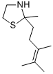 Thiazolidine, 2-(3,4-dimethyl-3-pentenyl)-2-methyl- CAS#: 75606-60-9