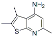 Thieno[2,3-b]pyridin-4-amine, 2,3,6-trimethyl- (9CI) CAS#: 73227-71-1