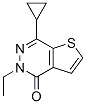 Thieno[2,3-d]pyridazin-4(5H)-one, 7-cyclopropyl-5-ethyl- (9CI) CAS#: 733745-59-0