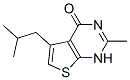 Thieno[2,3-d]pyrimidin-4(1H)-one, 2-methyl-5-(2-methylpropyl)- (9CI) CAS#: 795293-69-5