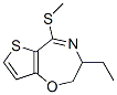 Thieno[2,3-f]-1,4-oxazepine, 3-ethyl-2,3-dihydro-5-(methylthio)- (9CI) CAS#: 776283-65-9
