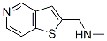 Thieno[3,2-c]pyridine-2-methanamine, N-methyl- (9CI) CAS#: 709649-71-8