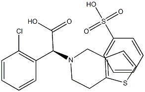 Thieno[3,2-c]pyridine-5(4H)-acetic acid, a-(2-chlorophenyl)-6,7-dihydro-, Methyl ester, (aS)-, benzenesulfonate CAS#: 744256-69-7