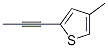 Thiophene, 4-methyl-2-(1-propynyl)- (9CI) CAS#: 79917-02-5
