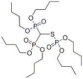 Thiophosphoric acid O,O-dibutyl S-[bis(dibutoxyphosphinyl)methyl] ester CAS#: 73972-83-5