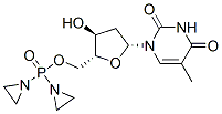 Thymidine 5'-[di(1-aziridinyl)phosphinic acid] CAS#: 77887-09-3