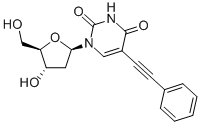 Uridine, 2'-deoxy-5-(phenylethynyl)- CAS#: 77887-20-8