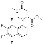 (Z)-2-[Methyl(5,6,7,8-tetrafluoro-1-naphtyl)amino]-2-butenedioic acid dimethyl ester CAS#: 77808-96-9