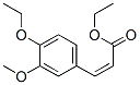 (Z)-3-(4-Ethoxy-3-methoxyphenyl)propenoic acid ethyl ester CAS#: 75332-47-7