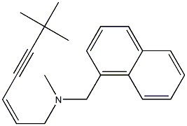 (Z)-N,6,6-triMethyl-N-(naphthalen-1-ylMethyl)hept-2-en-4-yn-1-aMine CAS#: 78628-81-6