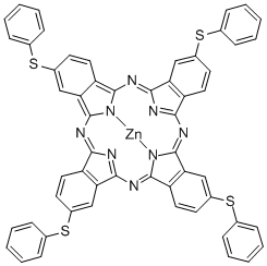 ZINC 2 9 16 23-TETRAKIS(PHENYLTHIO)-29H& CAS#: 77447-43-9