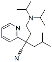 alpha-[2-[bis(isopropyl)amino]ethyl]-alpha-isobutylpyridine-2-acetonitrile CAS#: 78833-05-3