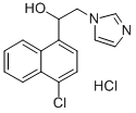 alpha-(4-Chloro-1-naphthyl)-1-imidazoleethanol hydrochloride CAS#: 73932-53-3