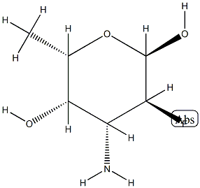 alpha-L-Galactopyranose,3-amino-2,3,6-trideoxy-2-fluoro-(9CI) CAS#: 781573-07-7