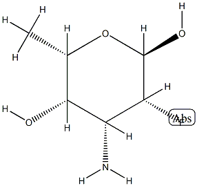 alpha-L-Talopyranose, 3-amino-2,3,6-trideoxy-2-fluoro- (9CI) CAS#: 771442-66-1
