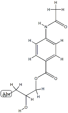 alpha-chlorohydrin mono-4-acetamidobenzoate CAS#: 75645-15-7