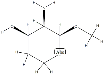 alpha-erythro-Pentopyranoside, methyl 2-amino-2,4-dideoxy- (9CI) CAS#: 734490-25-6