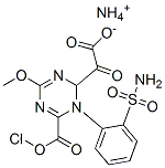 ammonium 2-chloro-N-[(4-methoxy-6-methyl-1,3,5-triazin-2-yl)carbamoyl]benzenesulphonamidate CAS#: 79793-04-7