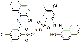 barium bis[6-chloro-4-[(2-hydroxy-1-naphthyl)azo]toluene-3-sulphonate] CAS#: 73612-34-7