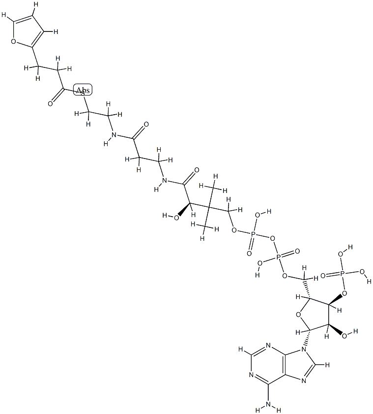 beta-(2-furyl)propionyl-coenzyme A CAS#: 75368-14-8