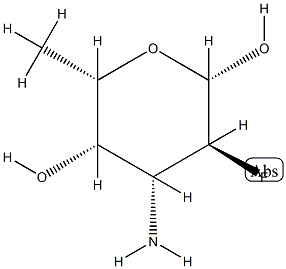 beta-L-Galactopyranose, 3-amino-2,3,6-trideoxy-2-fluoro- (9CI) CAS#: 752161-26-5