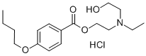 beta-(N-Ethyl-N-beta-hydroxyethylamino)ethyl 4-n-butoxybenzoate hydroc hloride CAS#: 78329-85-8