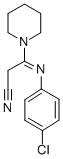 beta-N-Piperidino-beta-(p-chlorophenylimino)propionitrile CAS#: 75723-40-9
