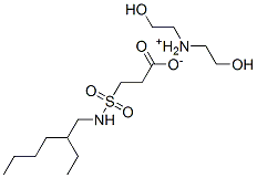 bis(2-hydroxyethyl)ammonium 3-[[(2-ethylhexyl)amino]sulphonyl]propionate CAS#: 77890-71-2