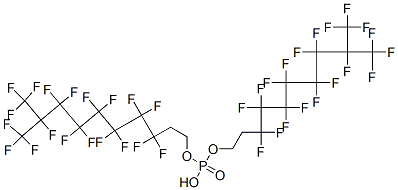 bis[3,3,4,4,5,5,6,6,7,7,8,8,9,10,10,10-hexadecafluoro-9-(trifluoromethyl)decyl] hydrogen phosphate CAS#: 78974-41-1