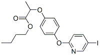 butyl 2-[4-[(5-iodo-2-pyridyl)oxy]phenoxy]propionate CAS#: 79438-66-7
