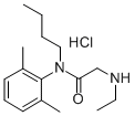 [butyl-(2,6-dimethylphenyl)carbamoyl]methyl-ethyl-azanium chloride CAS#: 77966-77-9