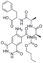 butyloxycarbonyl-alanyl-alanyl-phenylalanine-isoluminolamide CAS#: 77303-12-9