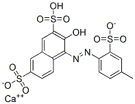 calcium hydrogen 3-hydroxy-4-[(4-methyl-2-sulphonatophenyl)azo]naphthalene-2,7-disulphonate CAS#: 79953-84-7