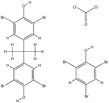 carbonyl dichloride: 2,6-dibromo-4-[2-(3,5-dibromo-4-hydroxy-phenyl)pr opan-2-yl]phenol: 2,4,6-tribromophenol CAS#: 76724-44-2