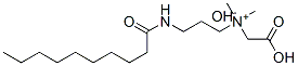 (carboxymethyl)dimethyl-3-[(1-oxodecyl)amino]propylammonium hydroxide CAS#: 73772-45-9