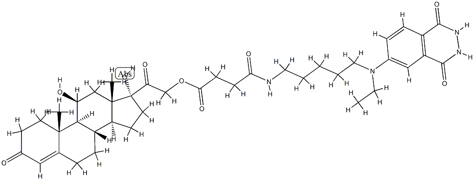 cortisol-aminopentylethylisoluminol conjugate CAS#: 76773-85-8